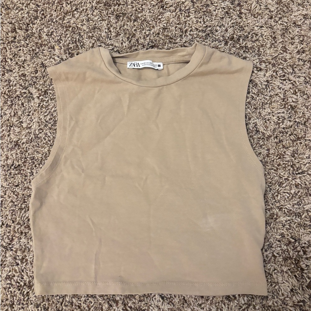 Zara Beige tank top